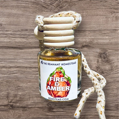 Hanging Car Diffuser | Glass Car Aroma