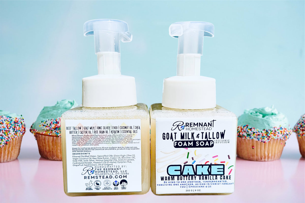 Foam Soap | Beef Tallow & Goat Milk
