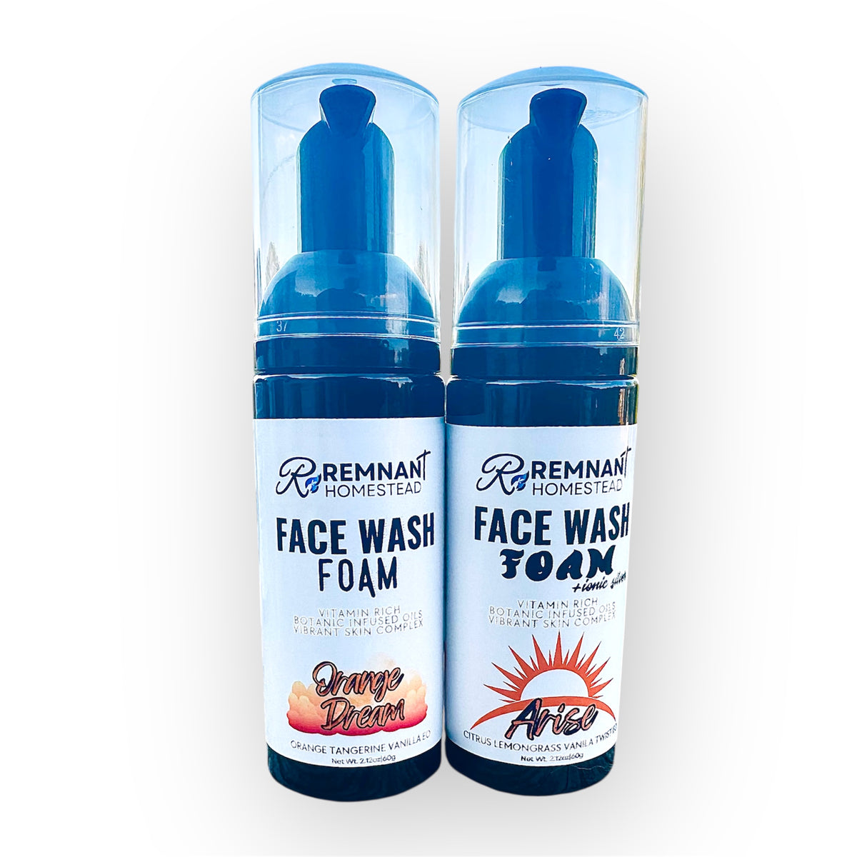 Foaming Face Wash | Goat Milk & Tallow | Colloidal Silver | Face & Beards