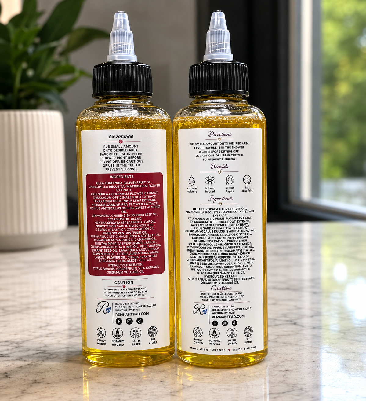 Remnant Oil | Botanical-Infused In-Shower + Body Oil