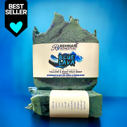 BLUE LAVA | Tallow & Goat Milk Soap