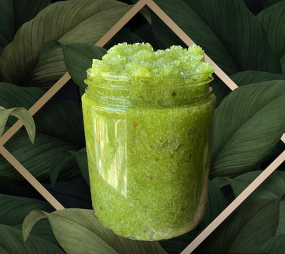 BODY SCRUB | EPSOM SALT | BEEF TALLOW & GREEN TEA