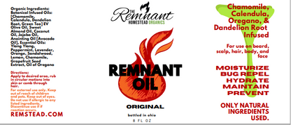 Remnant Oil | Botanical-Infused In-Shower + Body Oil