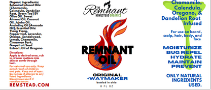 Remnant Oil | Botanical-Infused In-Shower + Body Oil